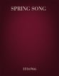 Spring Song SSA choral sheet music cover